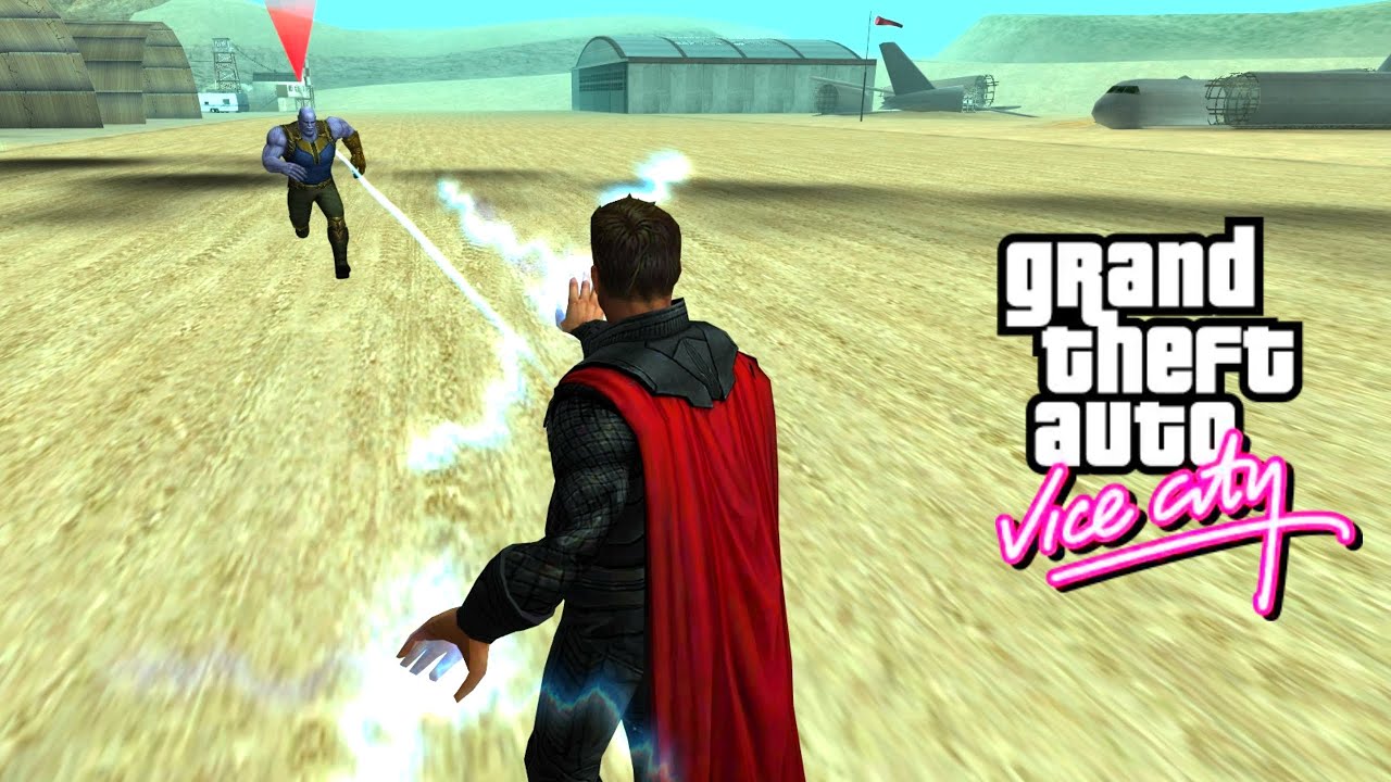THOR VS THANOS - GTA VICE CITY