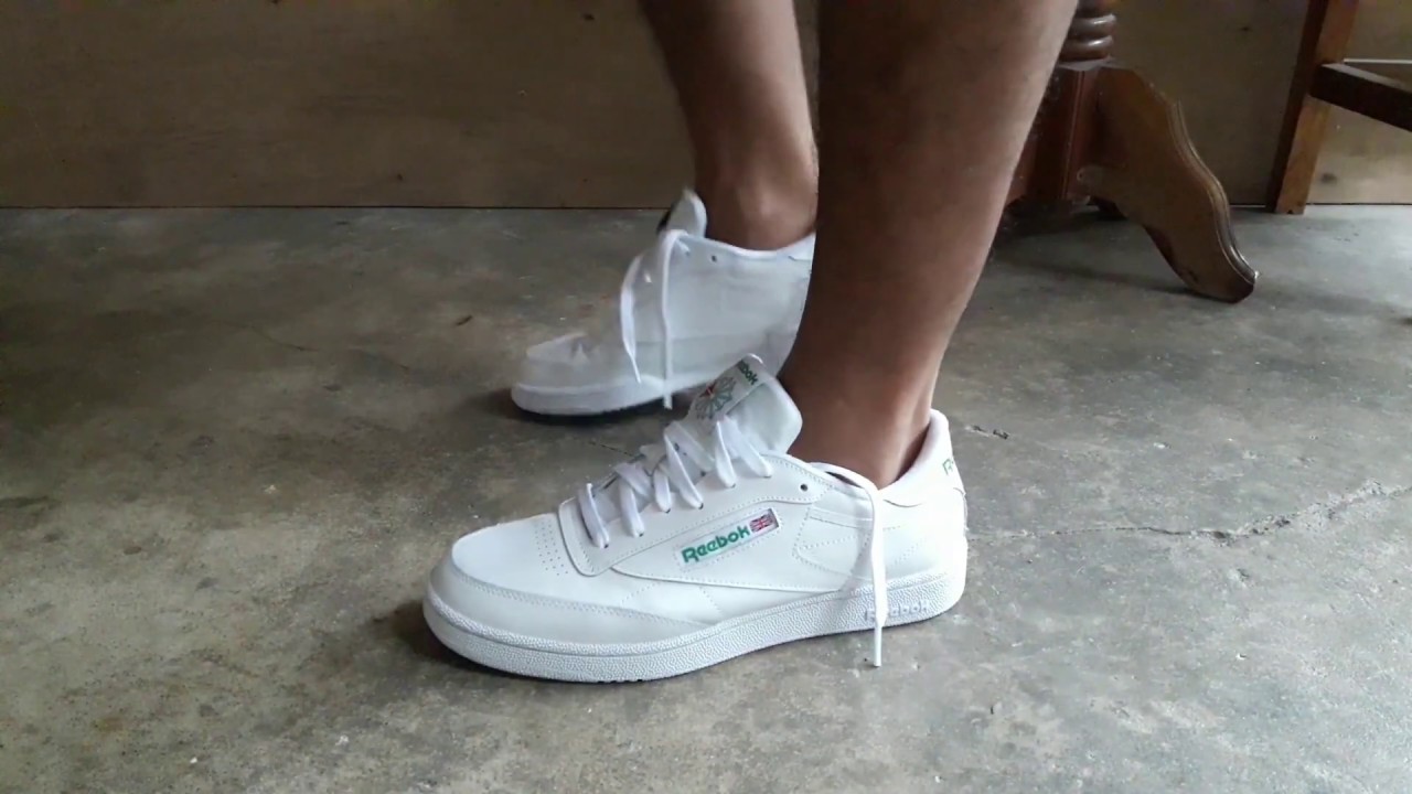 lyd oxiderer fiber Best White Classic Sneaker - Reebok Club C 85 (Unboxing & on feet) - YouTube