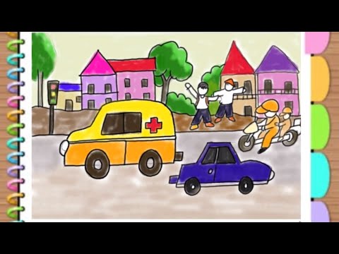 Video CÁCH VẼ TRANH VỀ PHƯƠNG TIỆN GIAO THÔNG - youtube