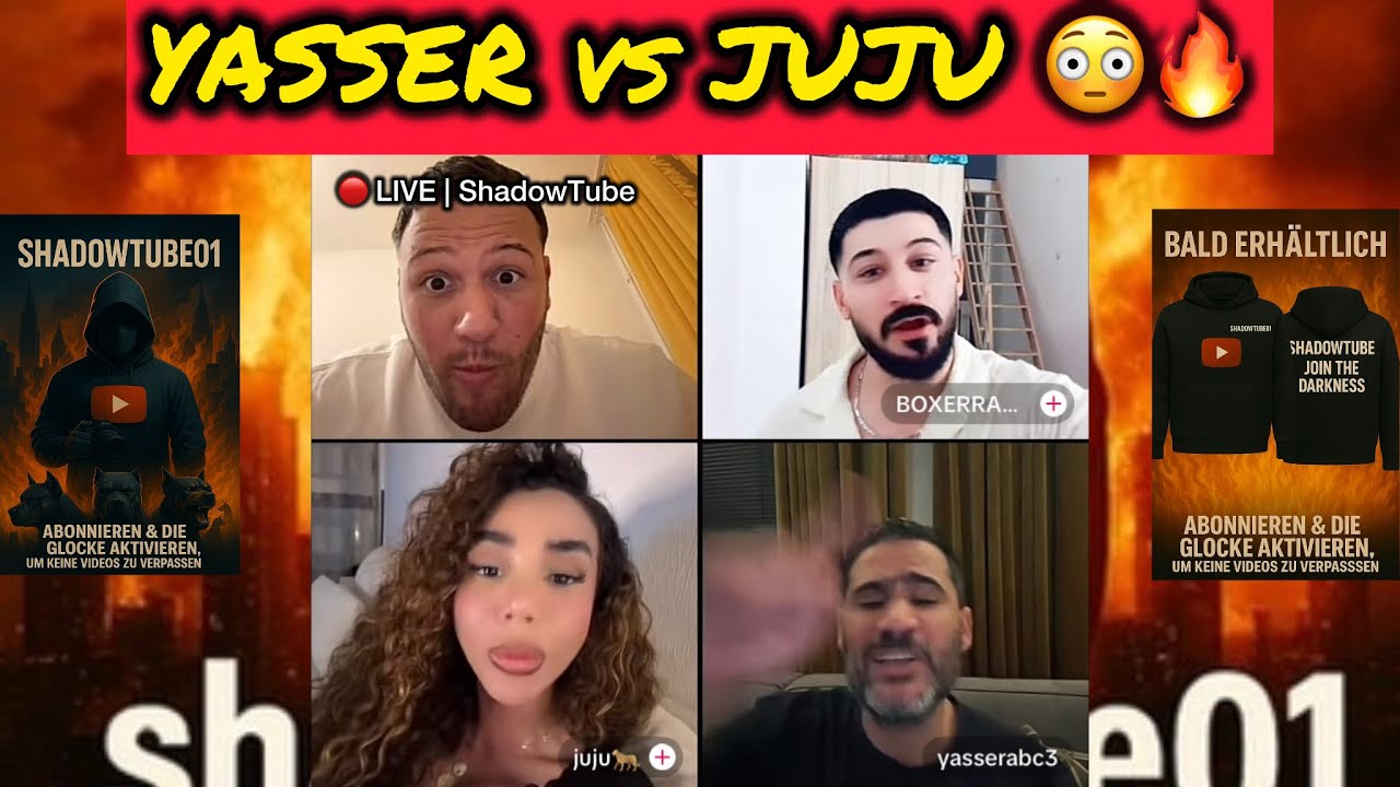 🔴 LIVE | BARRELO, YASSER ABOU CHAKER, JUJU & RAMBO LIVE – Zwischen Yasser & Juju knallt es heftig!😳🔥