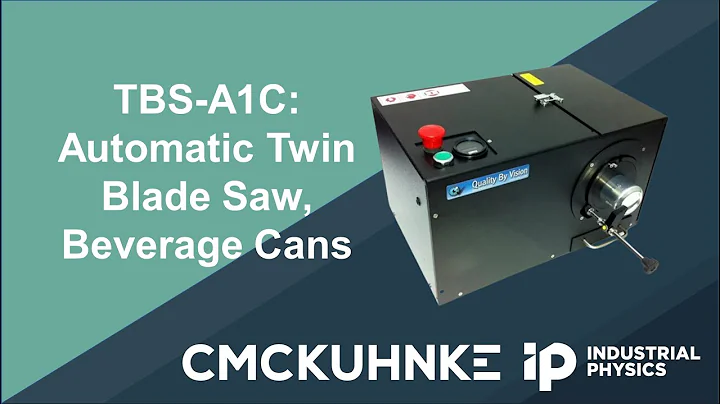 CMC-KUHNKE QbyV TBS-A1C: Automatic Twin Blade Seam Saw for beverage cans