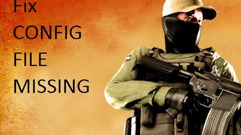csgo missing config file fix (counter strike global offensive config file fix 2015 working)