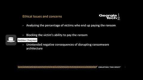 cs6263 Tracking Ransomware End to end