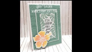 Triple Layer Embossing with Deb Valder and Fun Stampers Journey