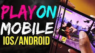 How To Play Fortnite Battle Royale on MOBILE IOS and ANDROID screenshot 3