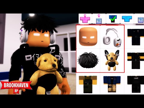 Roblox Brookhaven' da EN HAVALI ANİME Kıyafet Kodunu Denedik !