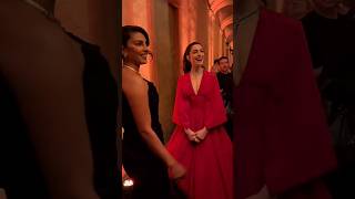 Priyanka Chopra, Anne Hathaway, Dua Lipa and Jake Gyllenhaal for Bvlgari today in Milan 🔥