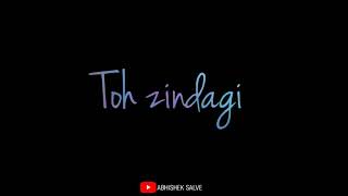 Tere bina jina pade toh zindagi kya zindagi song what's app status|#arijitsingh #whatsappstatus