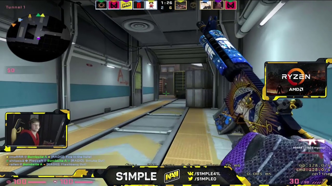 S1mple stream - FPL 24/04/19  - Train