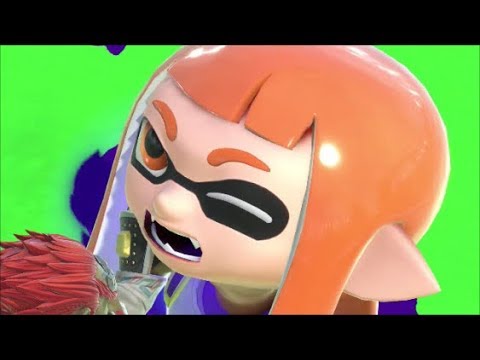 スマブラSP  巨大ガールに炎獄握