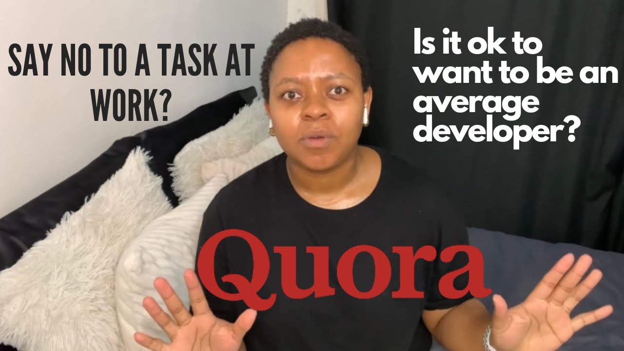 Quora Engineers Quora Questions Asked By Software Engineers - YouTube