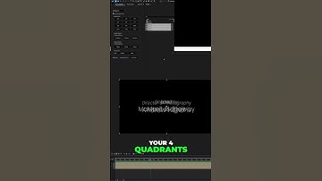 How to Make 2x2 Credit Grids in After Effects (Fast Using Grid Maker Plugin) #aftereffects