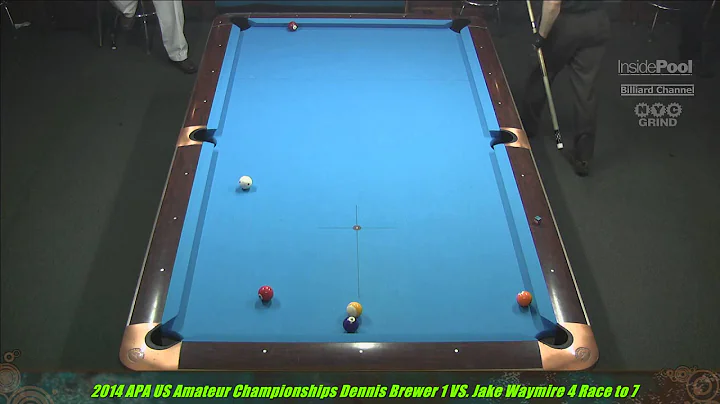 2014 APA US Amateur Champion Dennis Brewer VS  Jak...