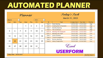 Introduction of Advance Planner in Excel User form | How to Create Software from Excel Vba | Listbox