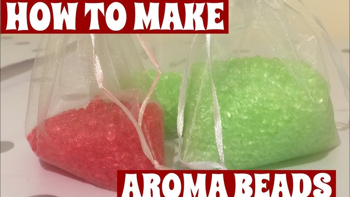 Aroma Beads Measuring and Adding Fragrance oil for air freshies 