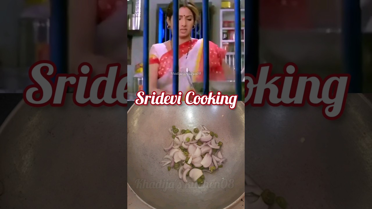 Sridevi cooking comedy😍🤣 | 