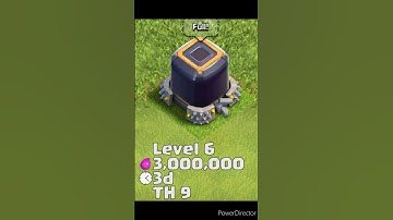 1 to 10 level max dark elixir storage coc #shorts