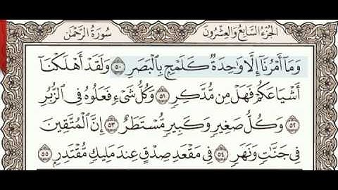 سورة القمر 50-55 (٥٣١) Sheikh Anas AlHibri