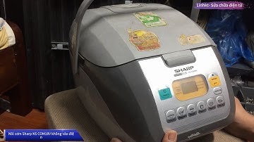 Nồi cơm Sharp KS COM18V không vào điện