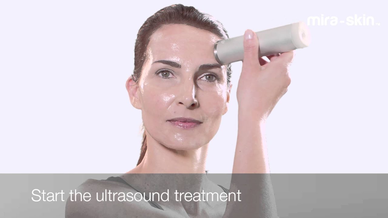 MiraSkin How to use the ultrasonic skin device YouTube
