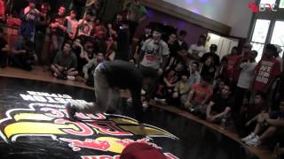 Bebo Vs Frankie | Red Bull BC One Boston Cypher 2012 | Top 16 | B-Boy Network