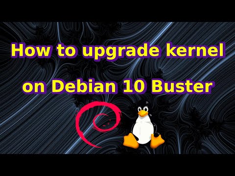 How to upgrade kernel on Debian 10 Buster