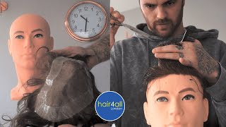 Cut On Block | Before & After | Hair System | Non-Surgical Hair Replacement System Men/Women UK/USA