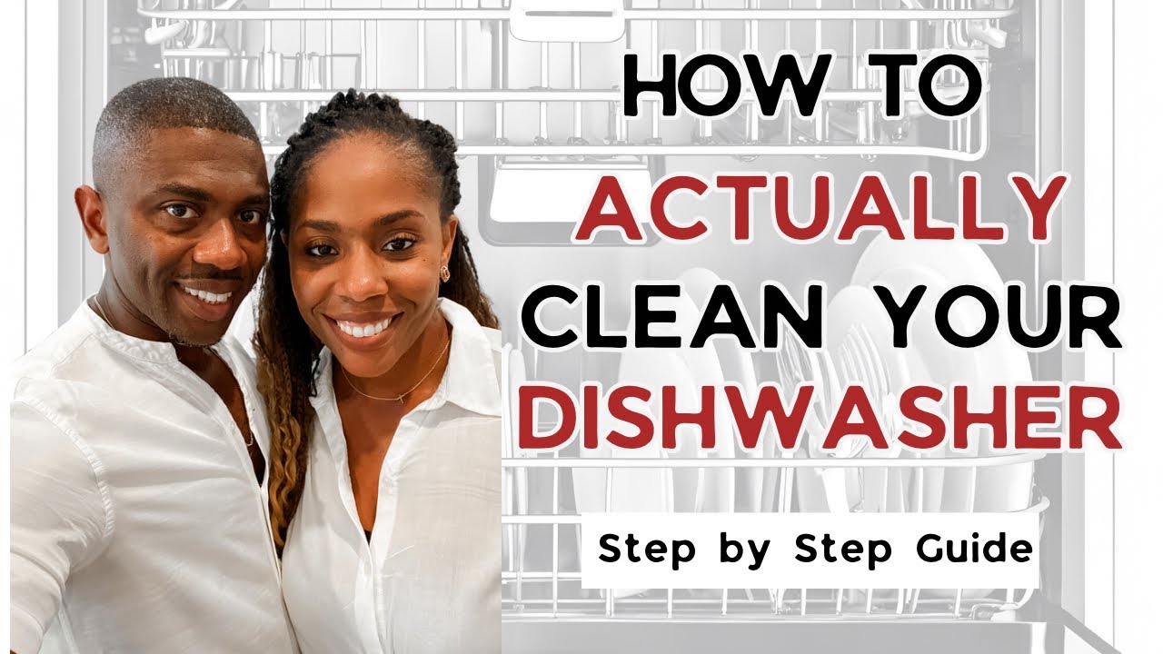 How to Deep Clean a Dishwasher & Filter with Vinegar |Easy Step by Step ...