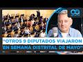 "Otros 9 diputados viajaron al extranjero en semana distrital de mayo": JM Astorga