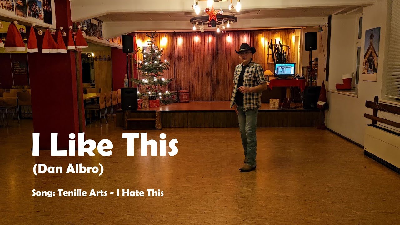 Line Dance I LIKE THIS (Dan Albro) Teach / Dance - YouTube