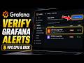 How to verify Grafana alerts for VPS CPU and disk - Quick Tutorial