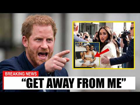 Video Prince Harry SNAP At Meghan Markle After Sarah Ferguson EXPOSES Her Yacht Past