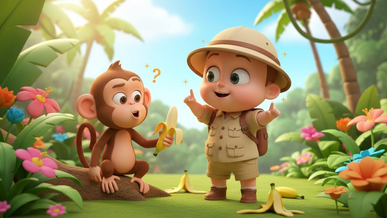 Yes or No Jungle Game | Fun Jungle Adventure Song for Toddlers to Sing and Play