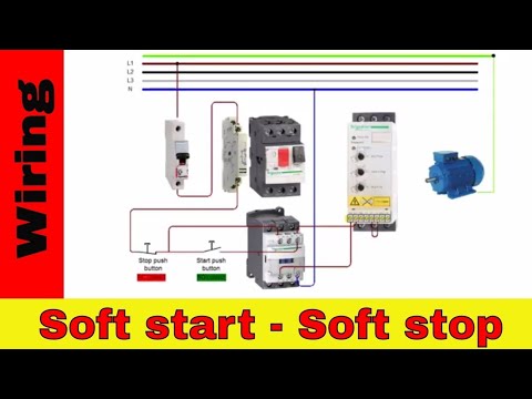 HOW TO START A MOTOR WITH ATS01 SOFT STARTER | @AMARESH TECHNICAL - YouTube