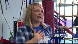 "You deserve to be a part of your community": Mom opens gym for all kids.