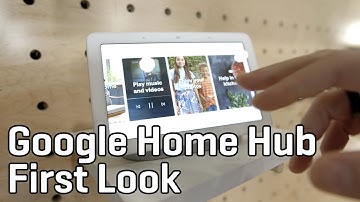 Google Home Hub: First Look