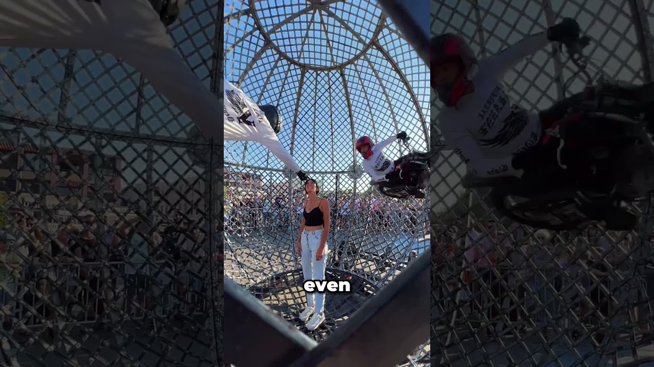 Bikers In The Globe Of Death