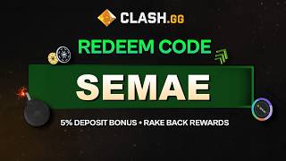 CLASH GG Promo Code "SEMAE" for New Users: Get 3 Cases &amp; Bigger Bonuses 2026