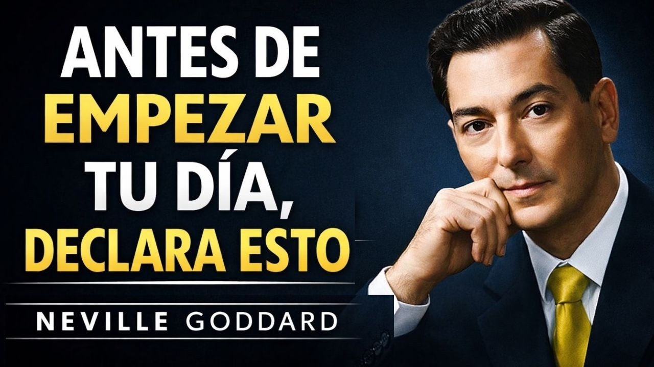 NEVILLE GODDARD: ANTES DE EMPEZAR TU DÍA, DECLARA ESTO