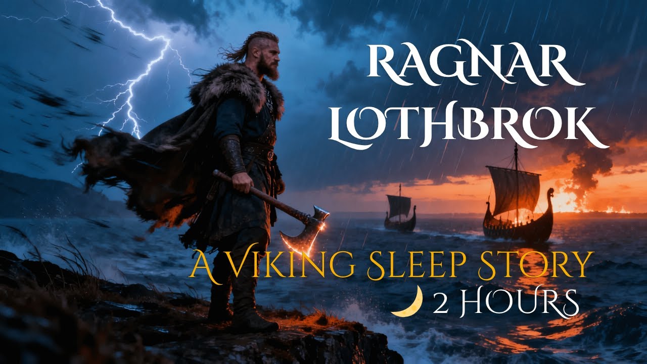 Ragnar Lothbrok: A Viking Legend Told Softly | 2 Hour Sleep Story for Deep Rest