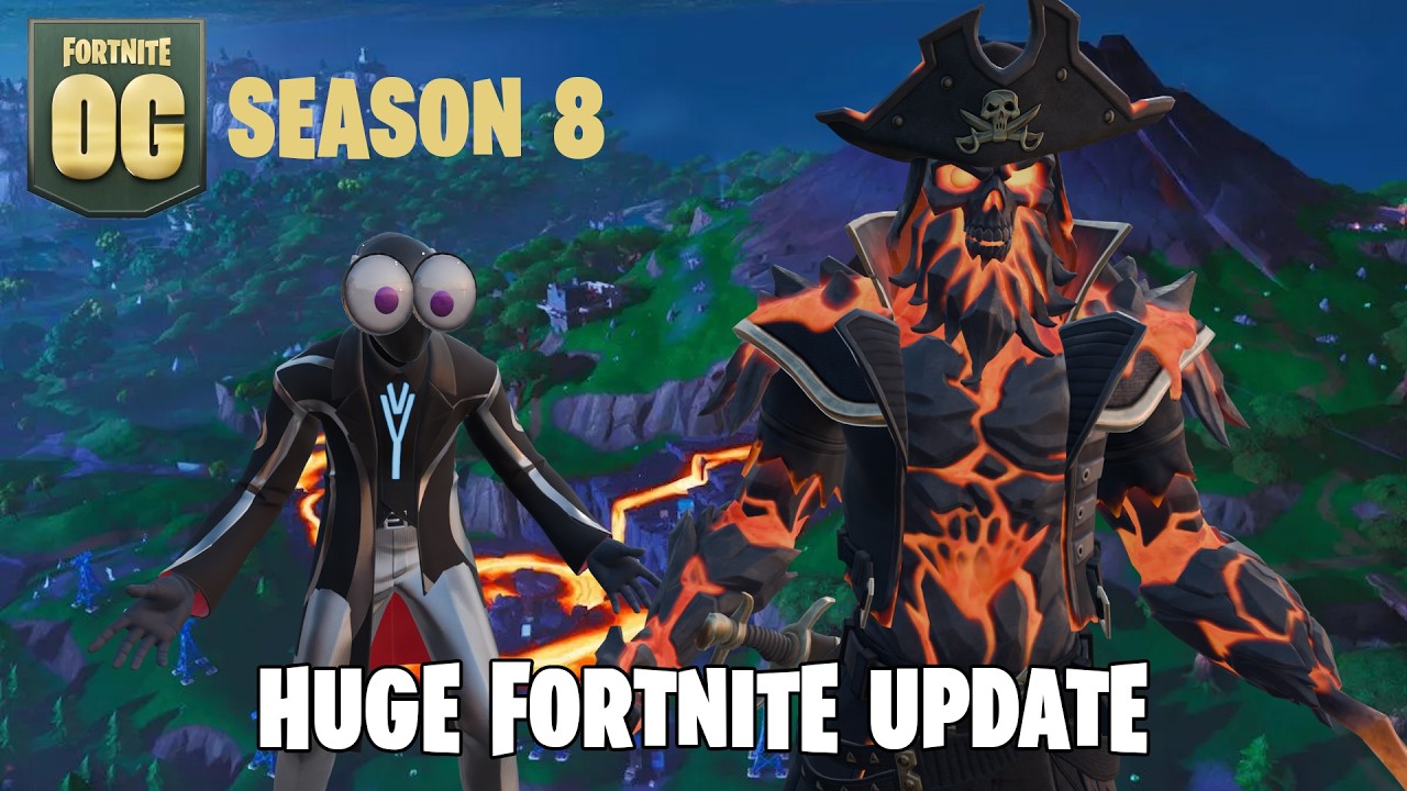 🔴LIVE - SEASON 8 IS BACK IN FORTNITE! Huge April Fools Update too!