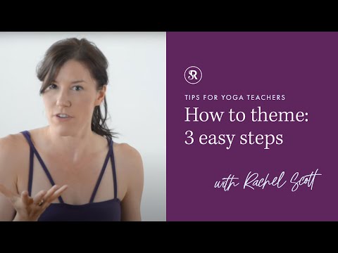 Cara Tema Yoga Class - Tips untuk Guru Yoga