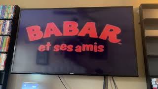 Opening To Babar And His Friends 1994 French Canadian Vhs