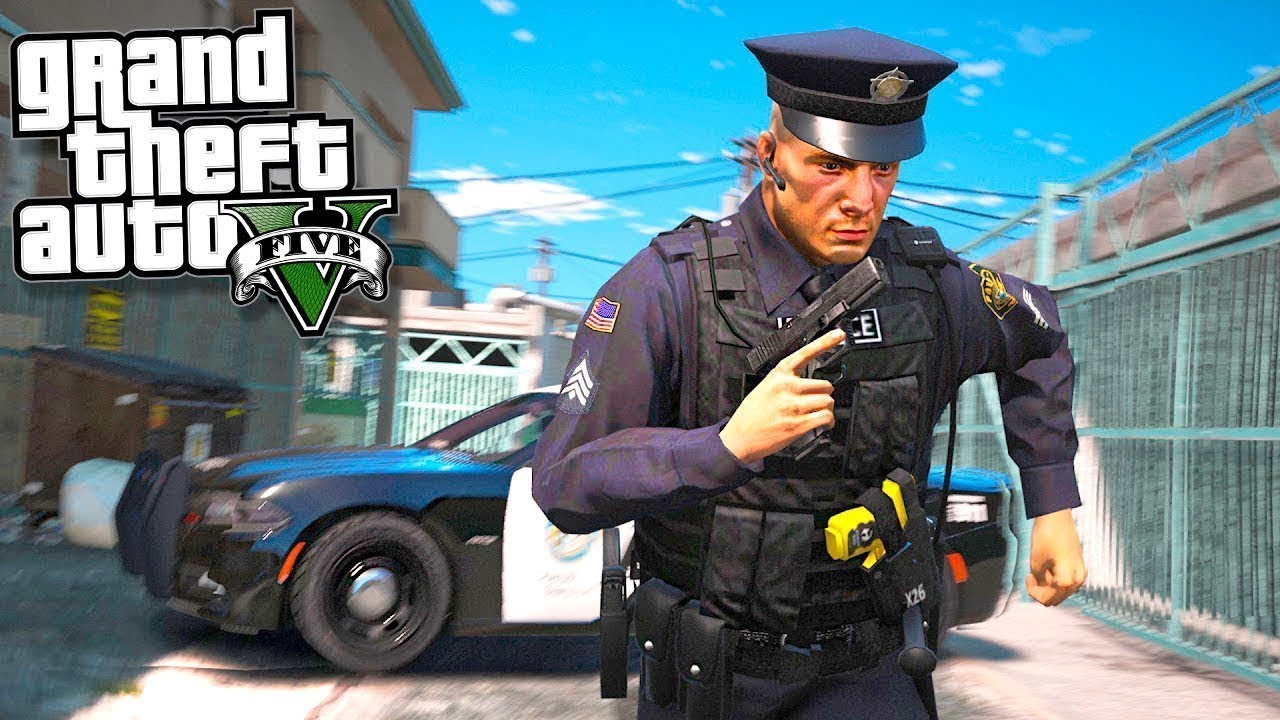 GTA 5 Police Mod ПОЛИЦЕЙСКИЕ БУДНИ В GTA 5  ТЕРРОРИСТЫ ЗАХВАТИЛИ КВАРТАЛ В GTA 5 