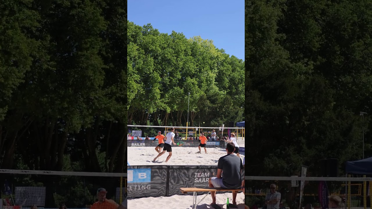 DM Beachtennis 2025 Herren🥇Benjamin Ringlstetter/Alexander Bailer - Julian Ahrens/Maik-Robin Boudot