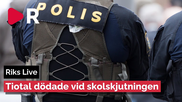Riks Live: Dådet i Örebro – "tiotal döda" enligt polisen