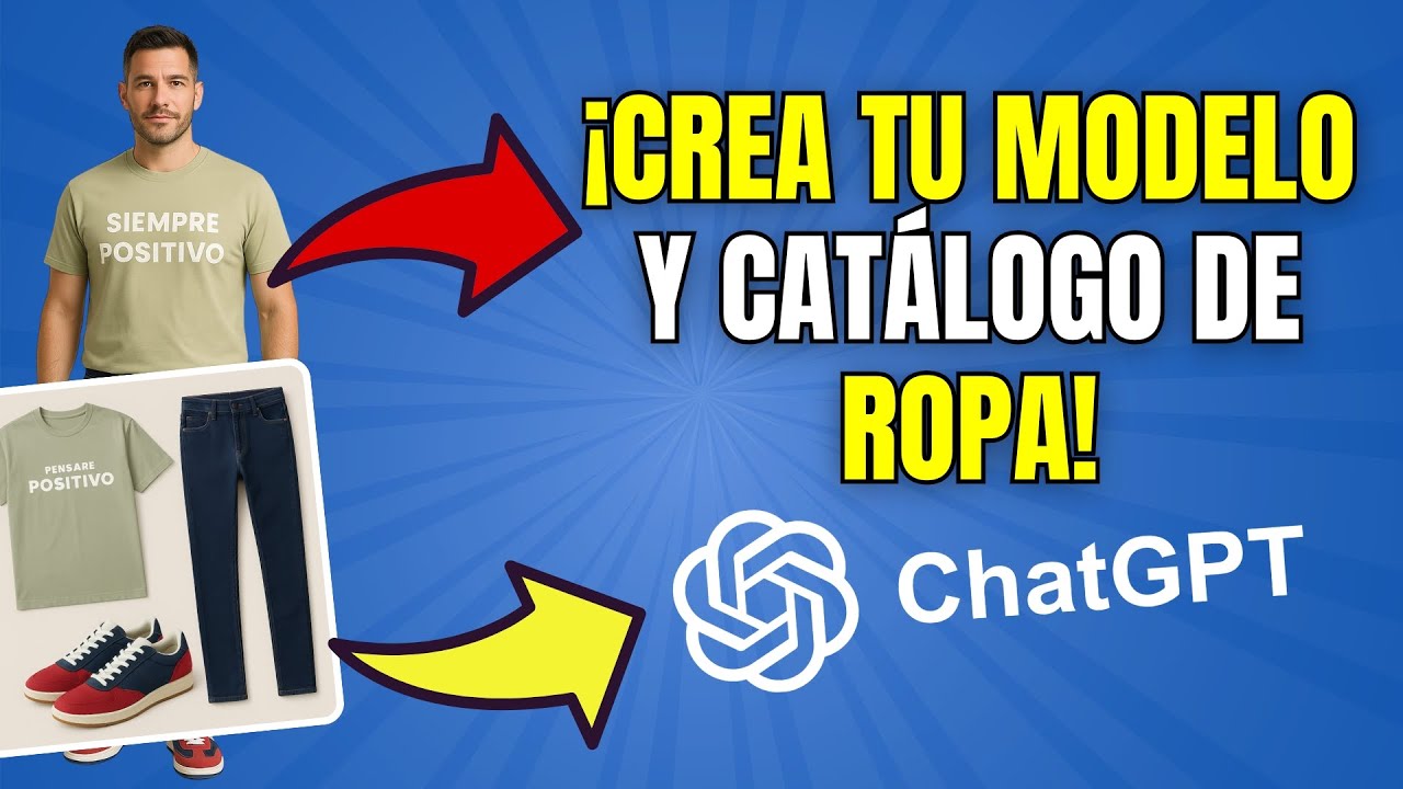 👕🔥 Crea tu propio catálogo de ropa con ChatGPT de manera fácil (sin ...