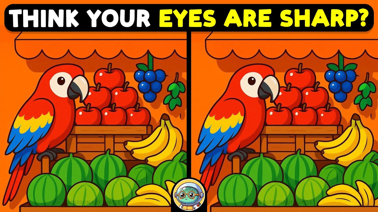 絵画 my test 🐢🧩 Spot The Difference | Expert Challenge Edition