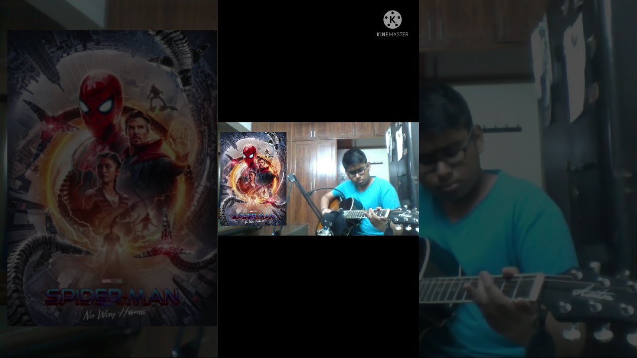 Spider-Man No Way Home (Spider-verse) Theme song| Guitar cover 🎸| The Muzic corner