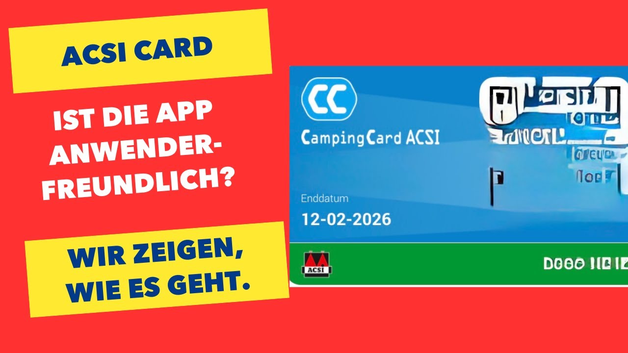 ACSI-Card App einfach erklärt: Wie funktioniert sie? - YouTube